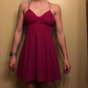 Express Pink Tank Slip Dress